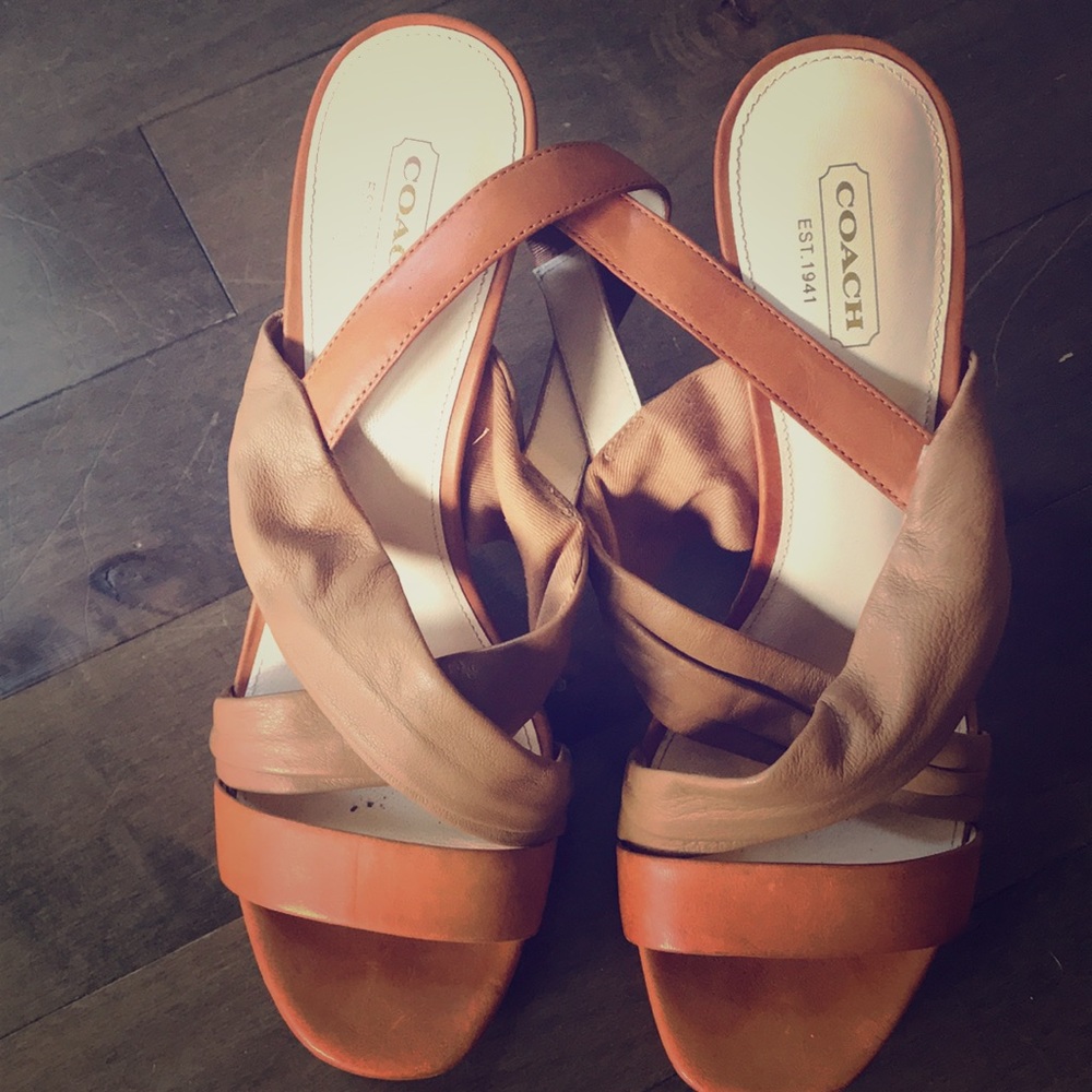 Camel Coach Heels
